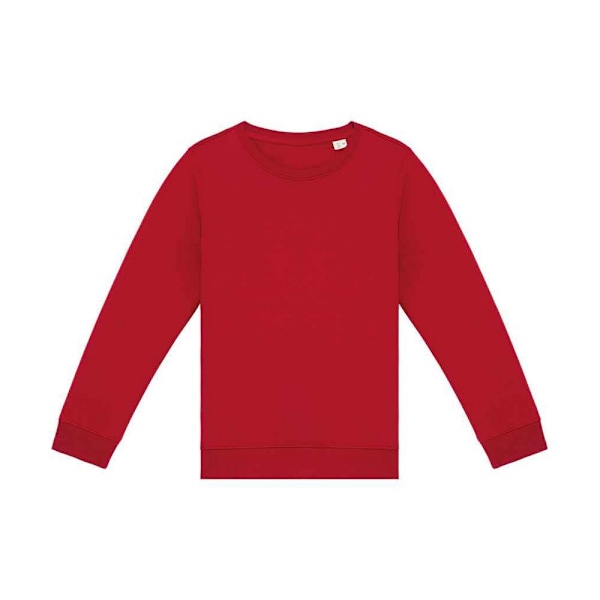 Native Spirit Barn/Flickor Sweatshirt 10-12 År Hibiscus Röd Hibiscus Red 10-12 Years