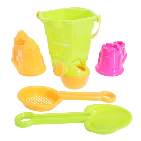 Trespass Digga Barn/Barn Plast Strandhink & Spade Set Multi One Size