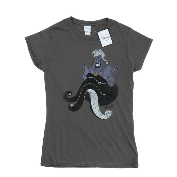 Den lilla sjöjungfrun Dam/Dam Klassisk Ursula Heather T-shirt Charcoal L