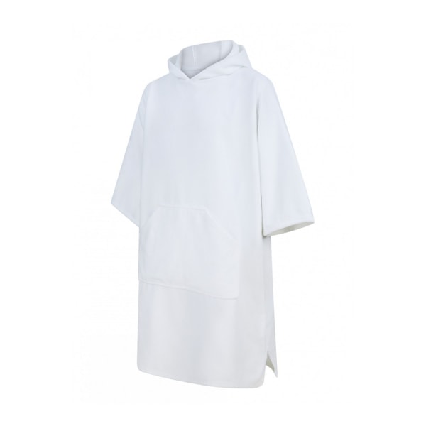 Towel City Unisex Poncho för Vuxna, One Size, Vit White One Size