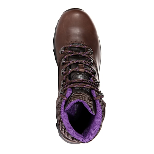 Regatta Great Outdoors Dam/Kvinnor Bainsford Vattentäta Vandringskängor Chestnut/Alpine Purple 6.5 UK