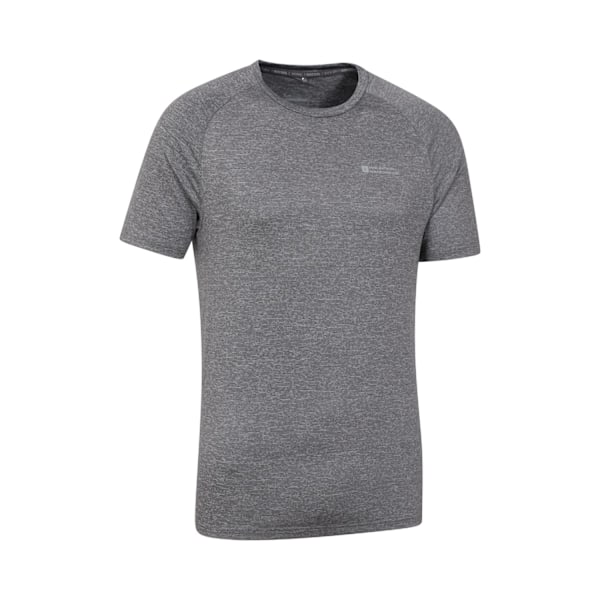 Mountain Warehouse Agra Randig IsoCool T-shirt Herr XXL Grå Grey XXL