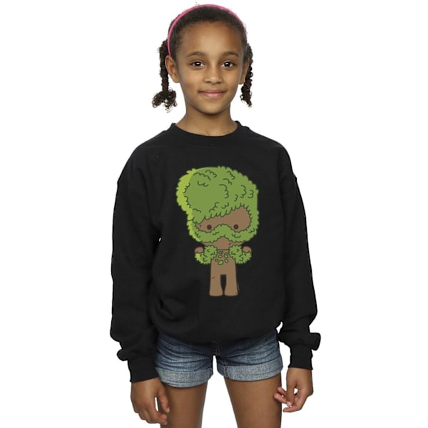 Marvel Girls I Am Groot Chibi Flex Sweatshirt 9-11 år Svart Black 9-11 Years