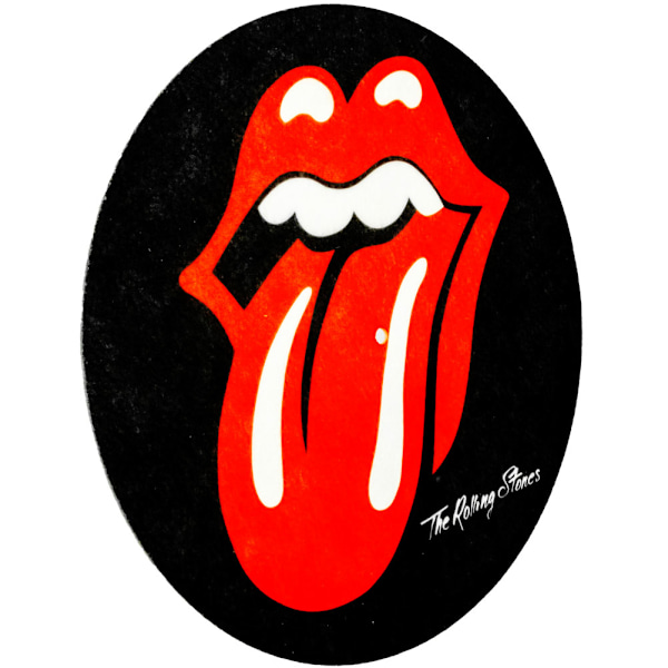 The Rolling Stones Digital Turntable Slipmat One Size Röd/Svart Red/Black/White One Size