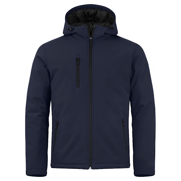 Clique Herr Vadderad Softshell Jacka L Mörk Marinblå Dark Navy L