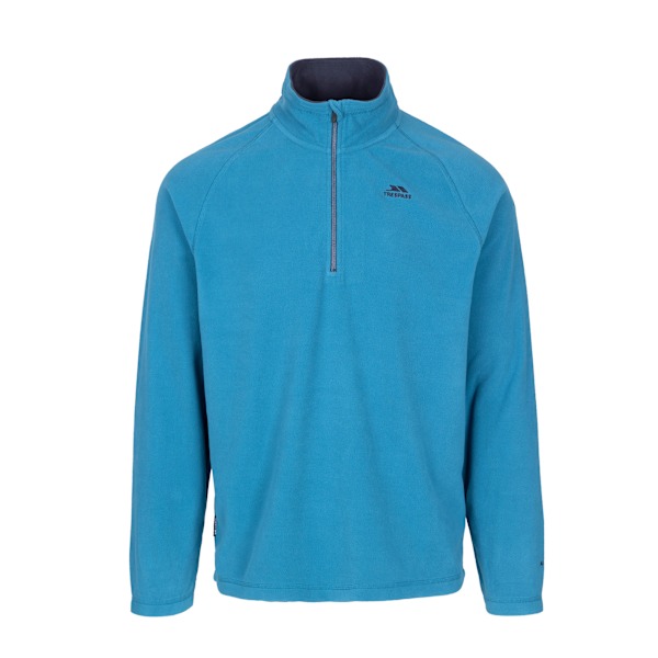 Trespass Mens Blackford Microfleece M Bondi Blue Bondi Blue M