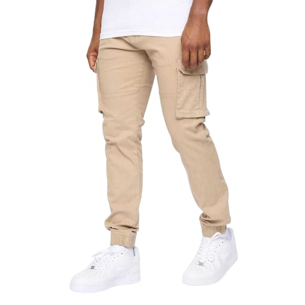 Crosshatch Herr Casual Cargo Byxor 34R Stone Stone 34R