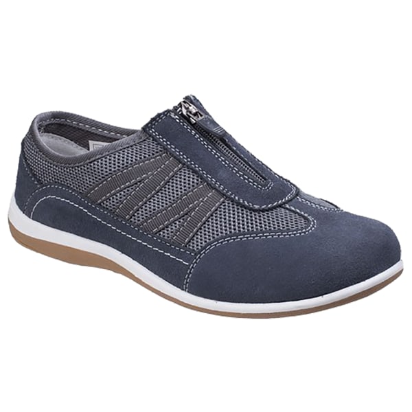 Fleet & Foster Dam/Dam Mombassa Comfort Shoes 3 UK Grå Grey 3 UK