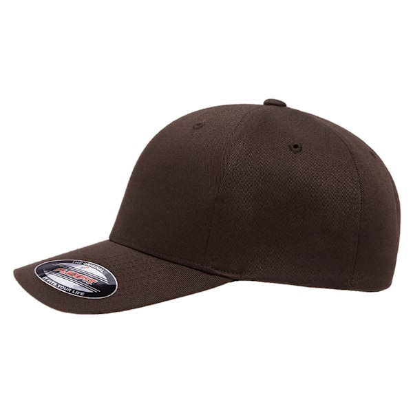 Yupoong Flexfit Fitted Baseball Cap (2-pack) LXL Brun Brown LXL
