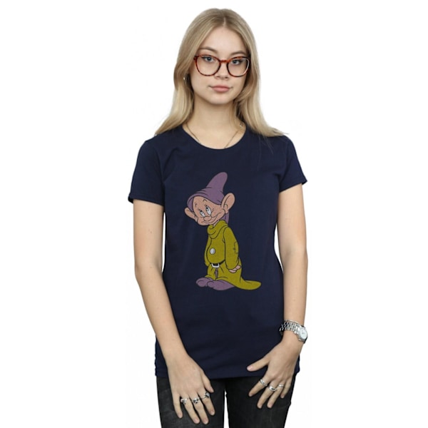 Disney Womens/Ladies Classic Dopey Bomull T-shirt L Marinblå Navy Blue L