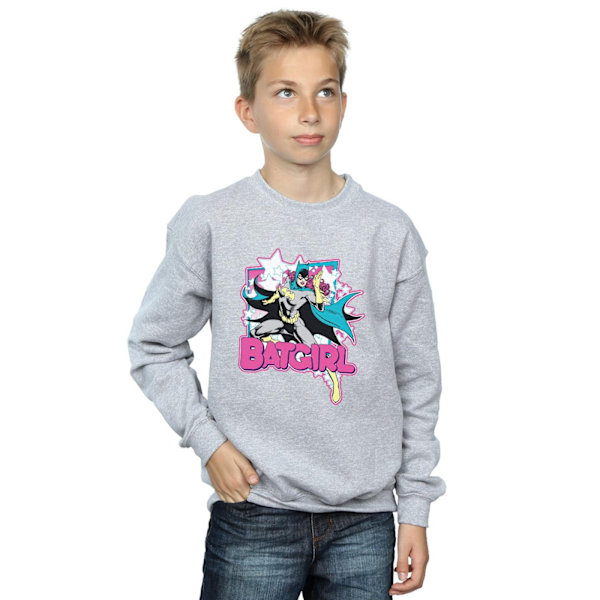 DC Comics Pojkar Batgirl Leap Sweatshirt 5-6 År Sports Grey Sports Grey 5-6 Years