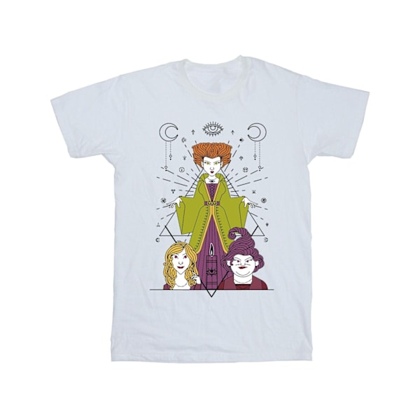 Disney Hocus Pocus Ljus T-shirt för män 4XL Vit White 4XL