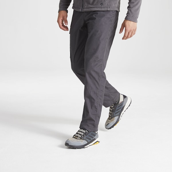 Craghoppers Mens Expert Kiwi Tailored Trousers 30S Carbon Grey Carbon Grey 30S