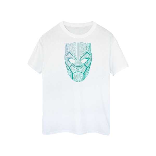 Black Panther T-shirt i bomull för flickor 5-6 år Vit White 5-6 Years