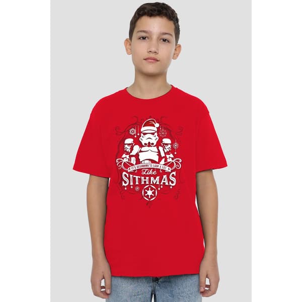Star Wars Barn/Barn Börjar Lika Sithmus C Red 3-4 Years