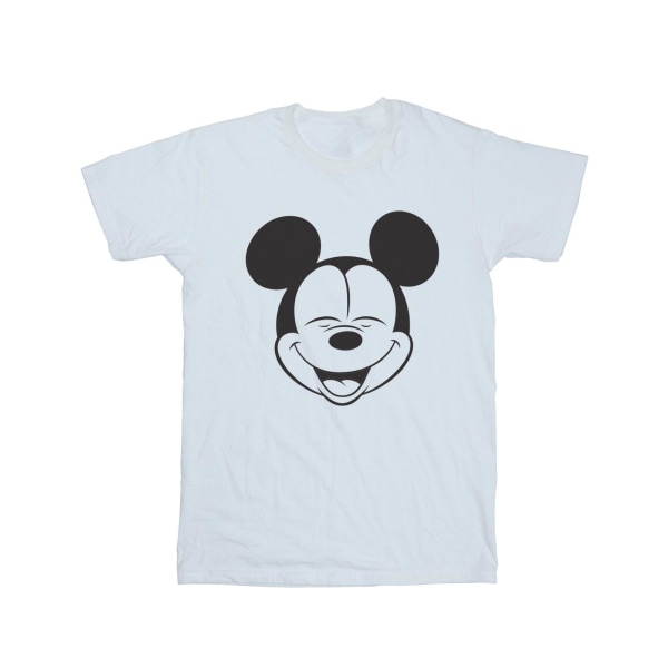 Disney Boys Musse Pigg T-shirt med stängda ögon 3-4 år Vit White 3-4 Years