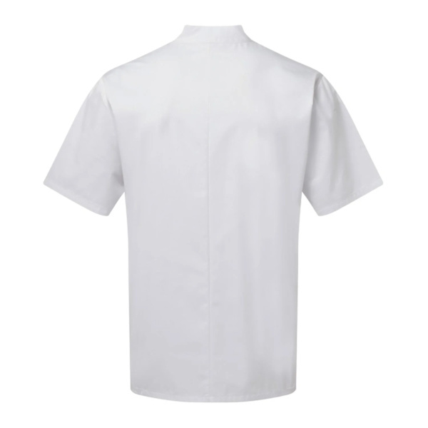 Premier Unisex Vuxen Essential Kortärmad Kockjacka 4XL Vit White 4XL