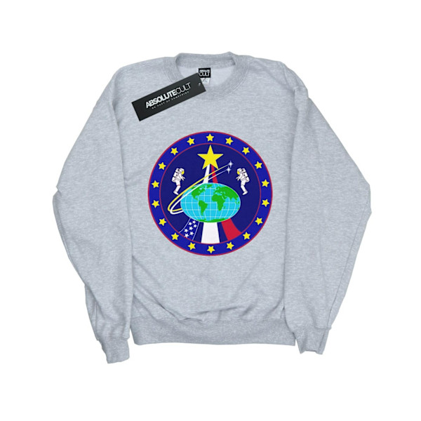 NASA Girls Classic Globe Astronauts Sweatshirt 12-13 år Spor Sports Grey 12-13 Years