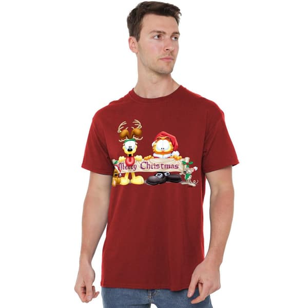 Garfield Herr Banner Jul T-shirt S Cardinal Cardinal S