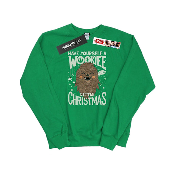 Star Wars Dam/Damer Wookiee Liten Jultröja S I Irish Green S