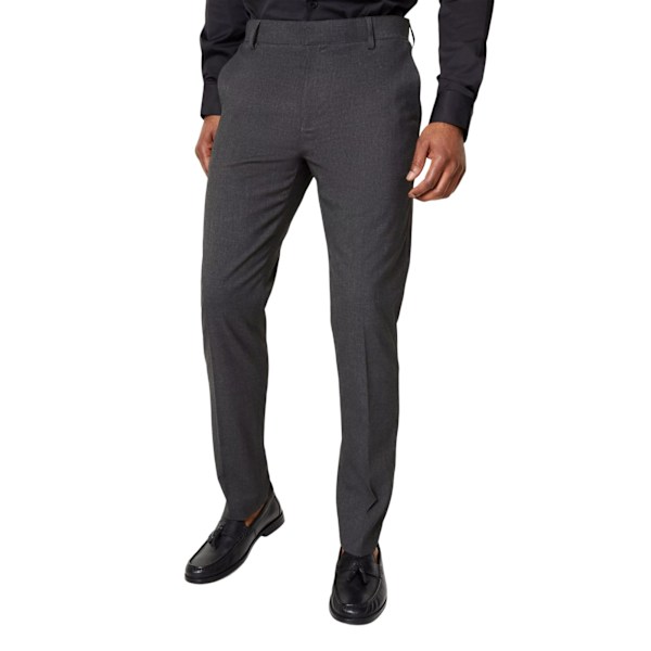 Burton Herr Smart Slim Suitbyxor 36S Kolgrå Charcoal 36S