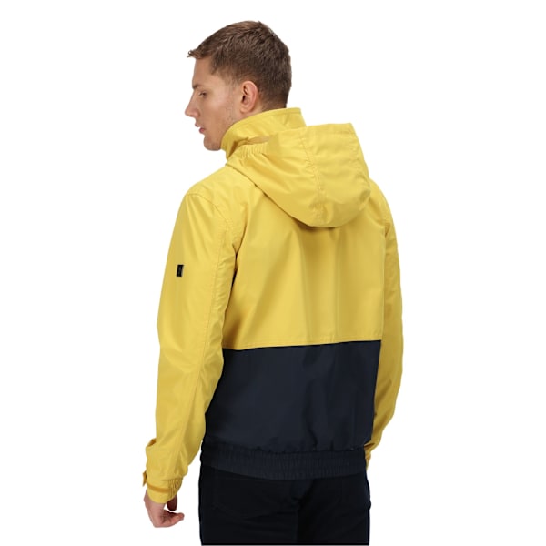 Regatta Feelding Colour Block Vattentät Bomberjacka M Y Yellow Gold/Navy M