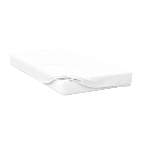 Belledorm 400 trådar egyptisk bomull extra djup påslakan Kingsize vit White Kingsize