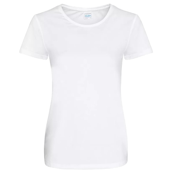 AWDis Just Cool Dam/Dam Girlie Smooth T-Shirt L Arctic Wh Arctic White L