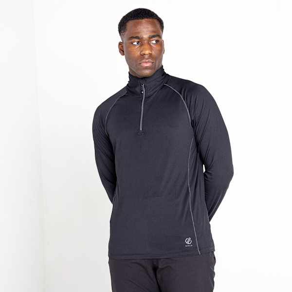 Dare 2B Fuser Core Stretch Halvzip Termisk Topp XS Svart Black XS