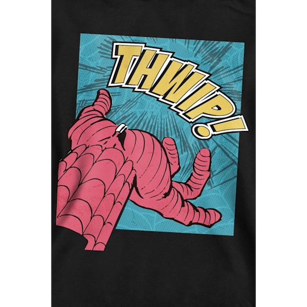 Spider-Man Unisex Vuxen Thwip Sweatshirt XXL Svart Black XXL