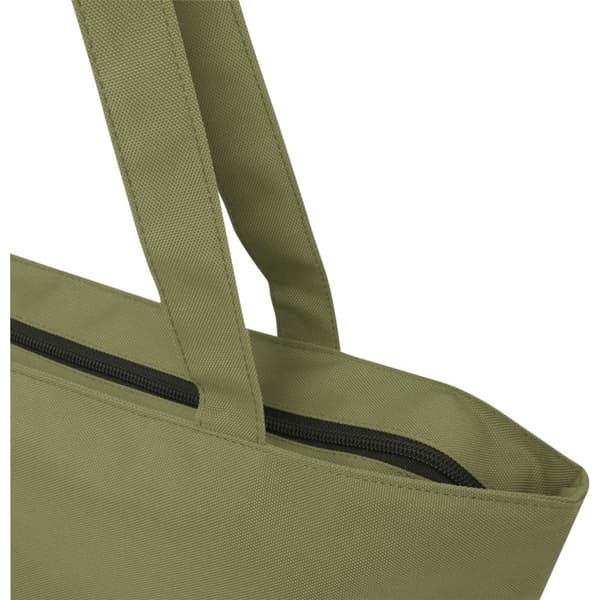 Panama Recycled Zipped 20L Tote Bag One Size Olive Olive One Size