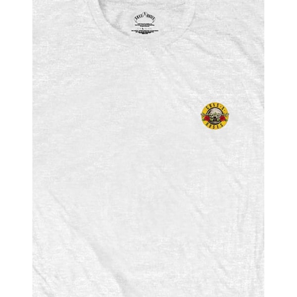 Guns N Roses Unisex Classic Logo T-Shirt M Vit White M
