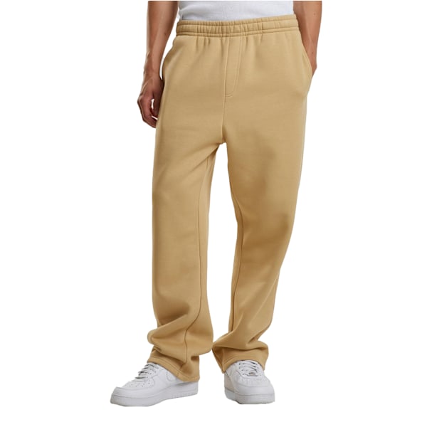 Build Your Brand Unisex Vuxen Fluffiga Joggingbyxor M Union Beige Union Beige M