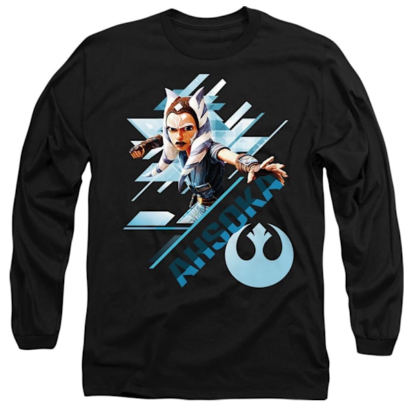 Ahsoka Unisex Vuxen Stance T-Shirt S Svart Black S