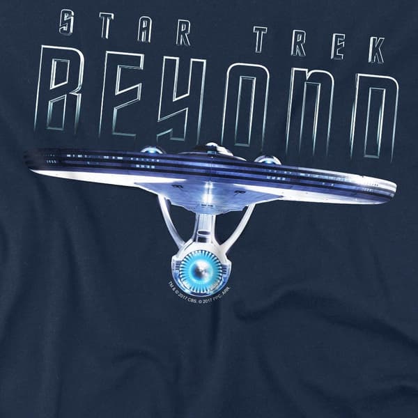 Star Trek Beyond Herr Enterprise Beyond T-Shirt M Marinblå Navy M