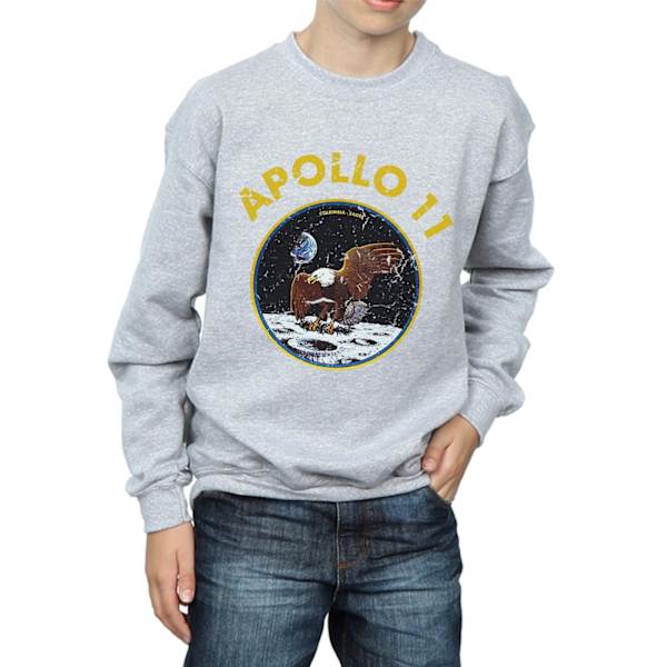 NASA Boys Classic Apollo 11 Sweatshirt 5-6 år Sports Grey Sports Grey 5-6 Years