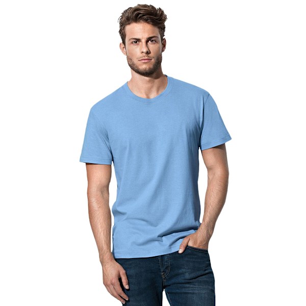 Stedman Unisex Vuxen Classic Tee L Ljusblå Light Blue L