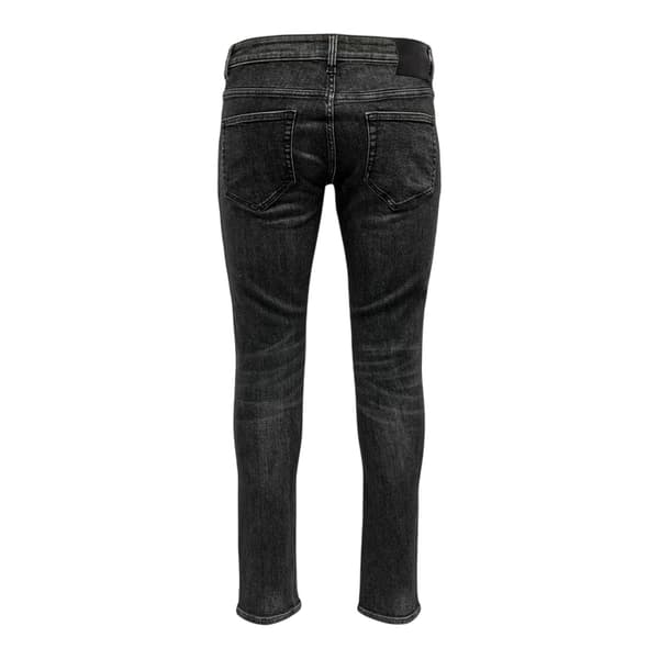 Only Herr Slim Jeans med 5 Fickor 30L Svart Black 30L