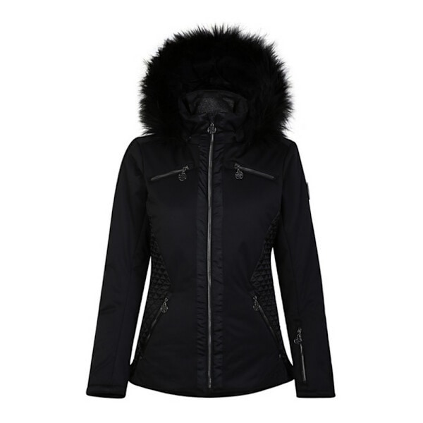 Dare 2B Dam/Kvinnor Julien Macdonald Supermacy Plain Skidjacka Black 12 UK