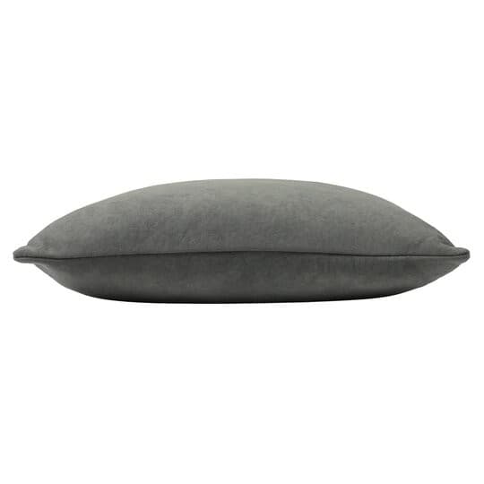 Furn Kobe Sammetskuddeöverdrag En Storlek Grå Grey One Size