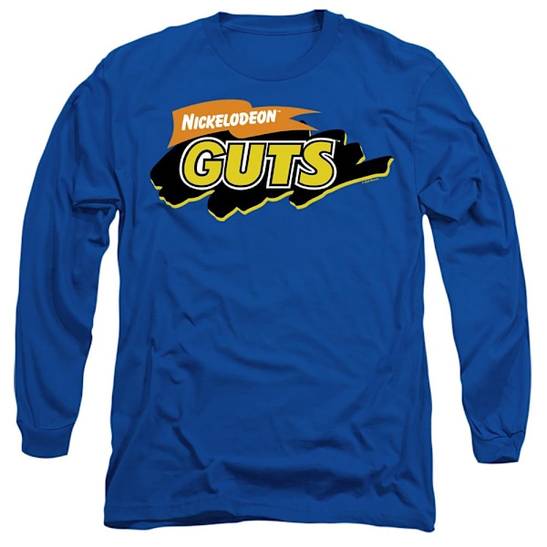 Nickleodeon Guts Unisex Vuxen Logo T-Shirt XXL Royalblå Royal Blue XXL