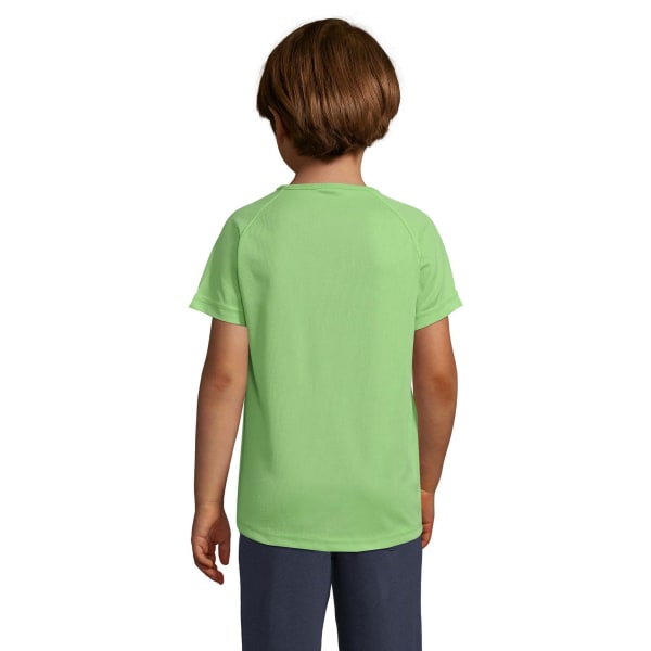 SOLS Barn/barn Unisex unisex kortärmad T-shirt 8 år App Apple Green 8yrs