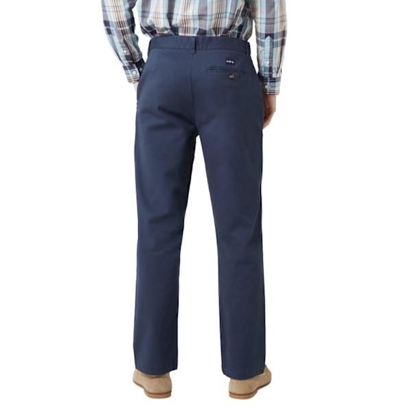 Maine Premium Chino-byxor för män 40S Mid Blue Mid Blue 40S