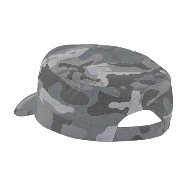Beechfield Camo Army Cap One Size Arctic Arctic One Size