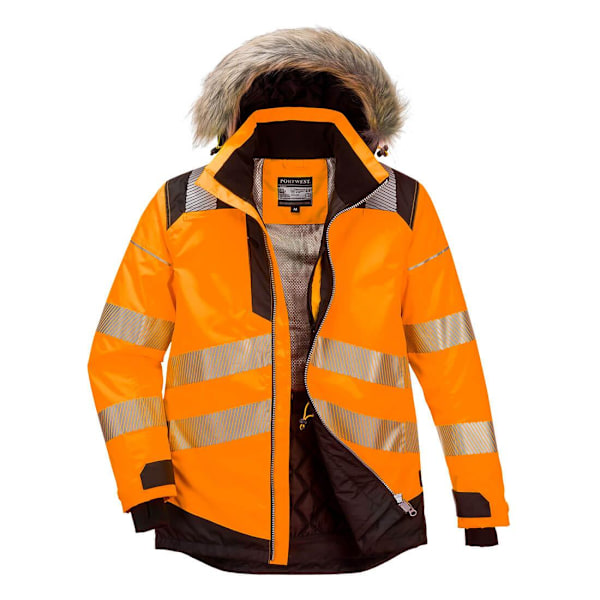 Portwest Herr PW3 Hi-Vis Säkerhetsjacka XL Orange/Svart Orange/Black XL