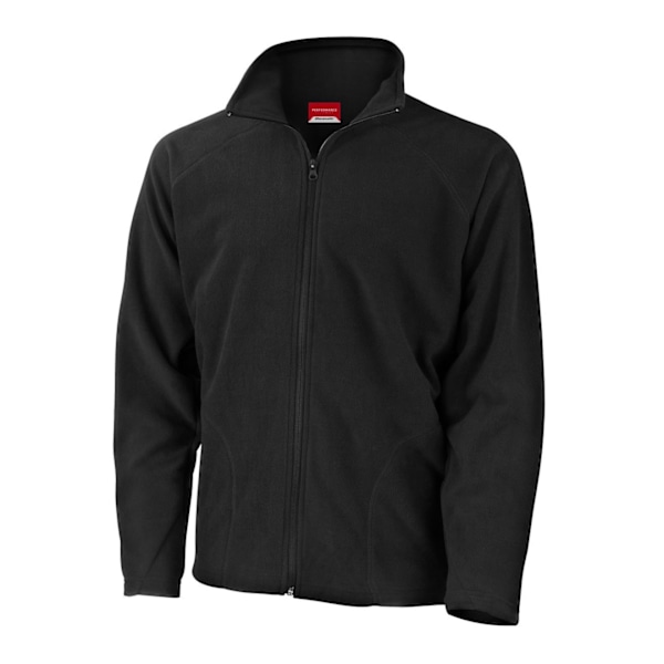 Result Core Herr Micron Anti Pill Fleece Jacka 2XL Svart Black 2XL