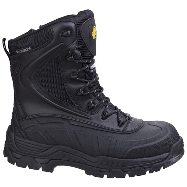 Amblers Safety Mens AS440 Hybrid Metal  Hi-leg Vattentät S Black 13 UK