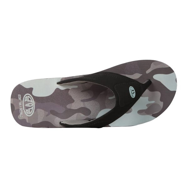 Animal Mens Jekyl Recycled Flip Flops 8 UK Medium Grey Medium Grey 8 UK