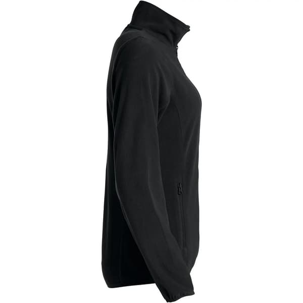 Clique Dam/Dam Basic Microfleece Fleecejacka M Svart Black M