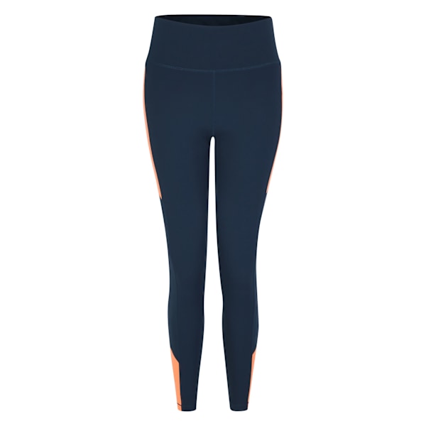 Dare 2B Dam/Kvinnor Move II Kontrastdetalj Leggings 16 UK Moonlight Denim/Orange Moonlight Denim/Orange 16 UK